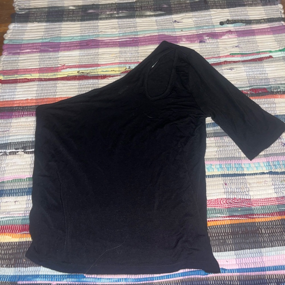 NY Collection Elegant Black Top